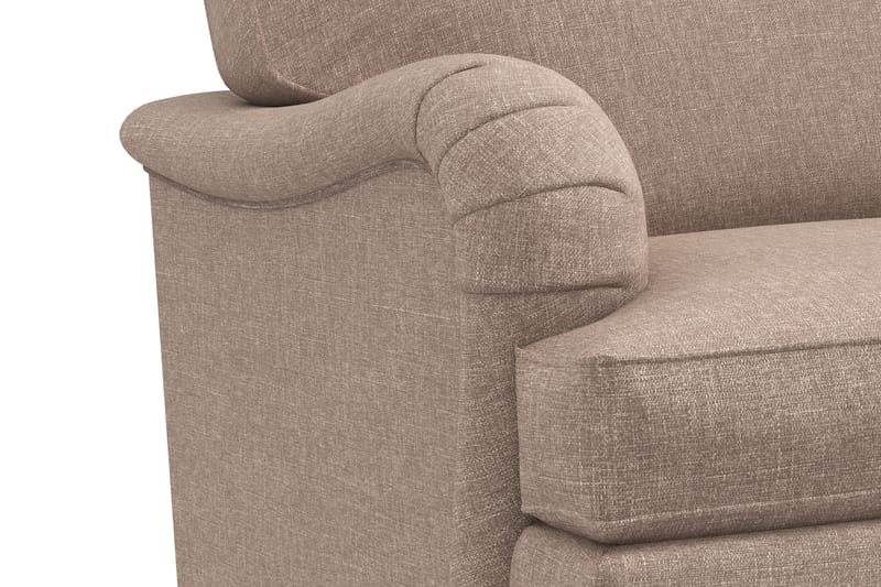Howard Classic Fåtölj med Fotpall - Mörkbeige - Products - Möbler - Fåtölj & stolar - Fåtölj - Fåtölj med fotpall