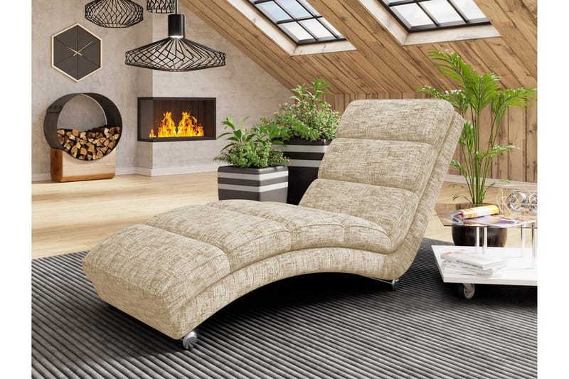 Regalado Liggfåtölj - Beige - Products - Möbler - Fåtölj & stolar - Fåtölj - Liggfåtölj