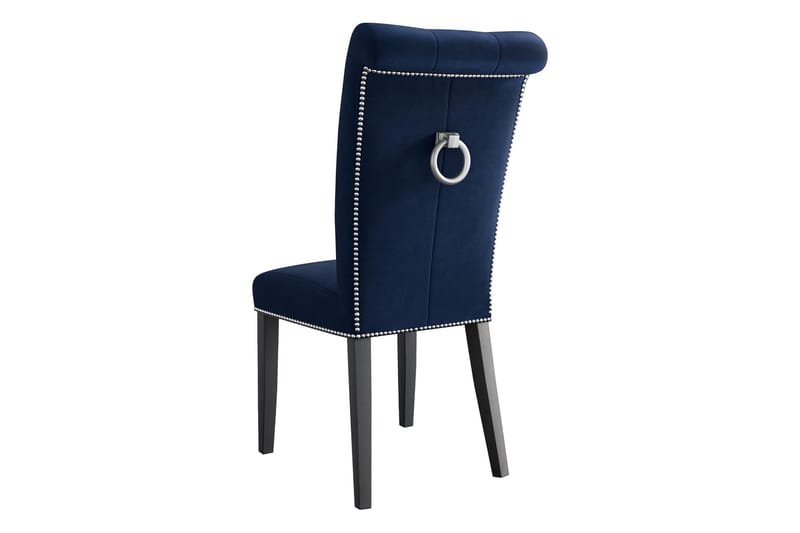 Garvin Matstol - Blå/Svart - Products - Möbler - Fåtölj & stolar - Matstol & köksstol