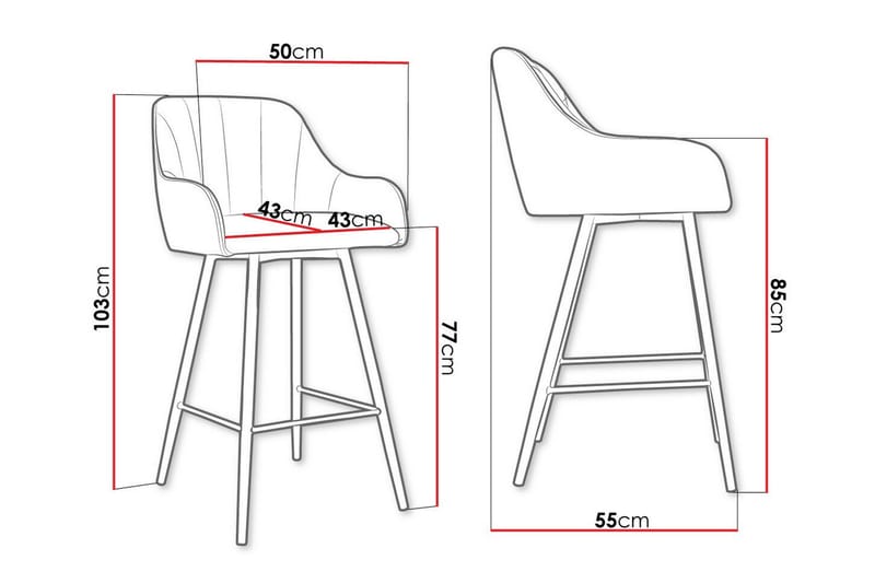 Glenarm Barstol - Products - Möbler - Fåtölj & stolar - Barstol & barpall