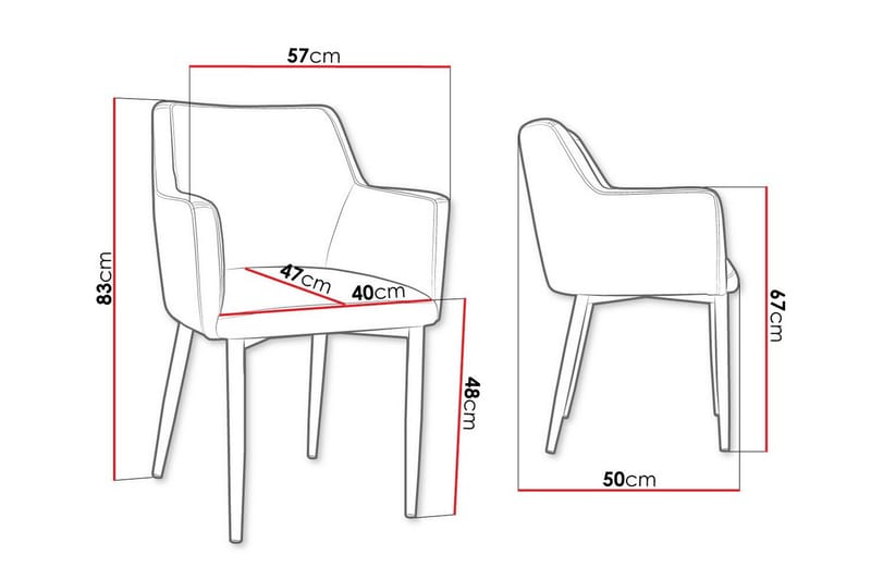 Glenarm Matstol - Products - Möbler - Fåtölj & stolar - Karmstol