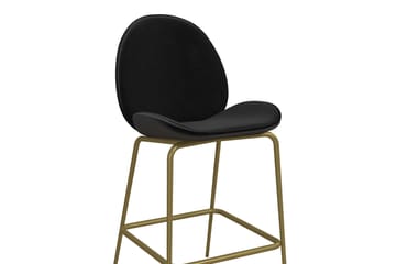 Kaiti Barstol - Svart - Products - Möbler - Fåtölj & stolar - Barstol & barpall