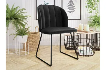 Kintore Matstol - Svart - Products - Möbler - Fåtölj & stolar - Matstol & köksstol