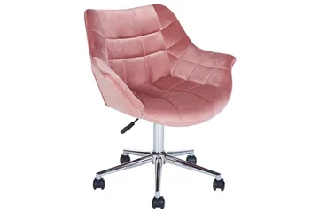 Kontorsstol Labelle Rosa - Rosa - Products - Möbler - Fåtölj & stolar - Kontorsstol & skrivbordsstol