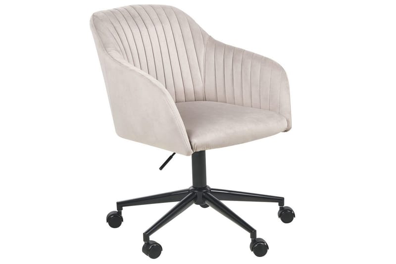 Kontorsstol Venice Beige/svart - Beige/svart - Products - Möbler - Fåtölj & stolar - Kontorsstol & skrivbordsstol