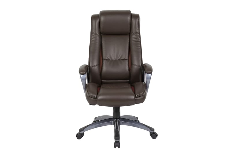 Kontorstol Calvin 81x65xh114-1215 cm Brun - Products - Möbler - Fåtölj & stolar - Kontorsstol & skrivbordsstol