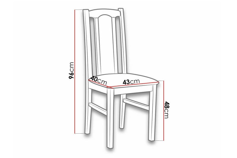 Lufti Matstol - Brun - Products - Möbler - Fåtölj & stolar - Matstol & köksstol