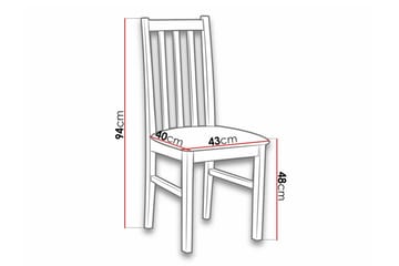 Lufti Matstol - Brun - Products - Möbler - Fåtölj & stolar - Matstol & köksstol