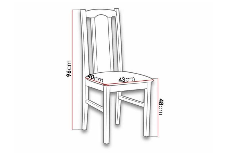 Lufti Matstol - Vit - Products - Möbler - Fåtölj & stolar - Matstol & köksstol