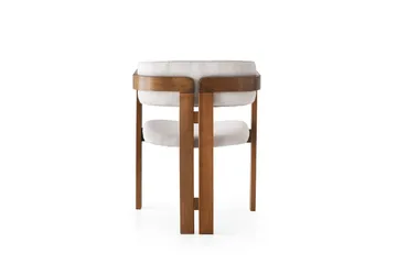 Mamuna Karmstol - Valnöt - Products - Möbler - Fåtölj & stolar - Karmstol