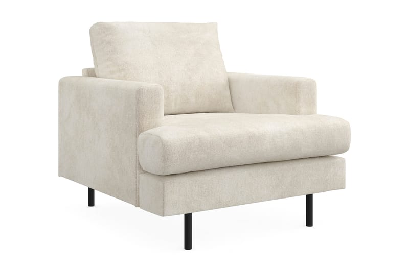 Menard Compact Fåtölj - Vit - Products - Möbler - Fåtölj & stolar - Fåtölj