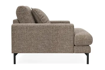 Menard Premium Fåtölj i Chenille - Brun - Products - Möbler - Fåtölj & stolar - Fåtölj