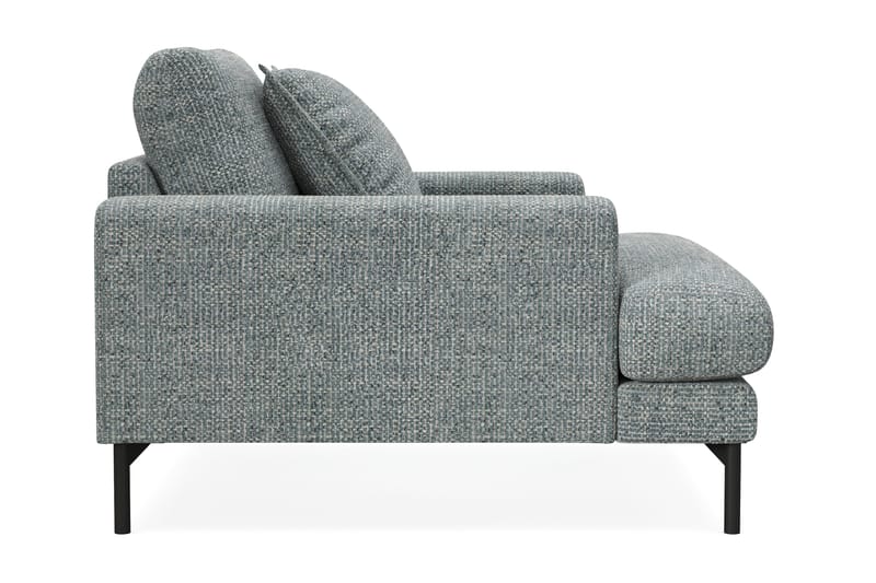 Menard Premium Fåtölj i Chenille - Grå/Blå - Products - Möbler - Fåtölj & stolar - Fåtölj