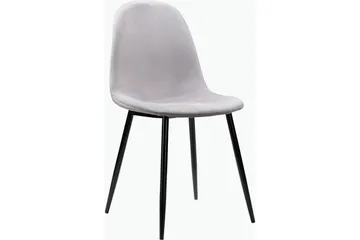 Oktoos Matstol - Grå/Svart - Products - Möbler - Fåt ölj & stolar - Matstol & köksstol