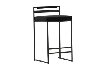 Opelika Barstol - Svart - Products - Möbler - Fåtölj & stolar - Barstol & barpall
