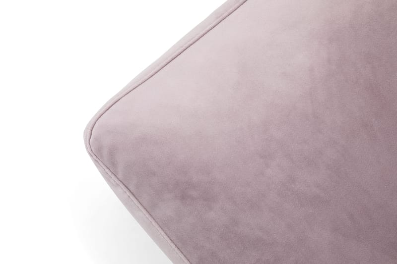 Andrew Fotpall Sammet - Lila/Mässing - Products - Möbler - Fåtölj & stolar - Pall & puff - Fotpallar