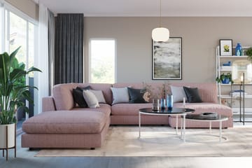 Arken Fotpall - Rosa - Products - Möbler - Fåtölj & stolar - Pall & puff - Fotpallar