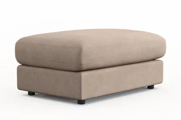 Arken Lyx Rektangulär Fotpall i Tyg - Beige - Products - Möbler - Fåtölj & stolar - Pall & puff - Fotpallar