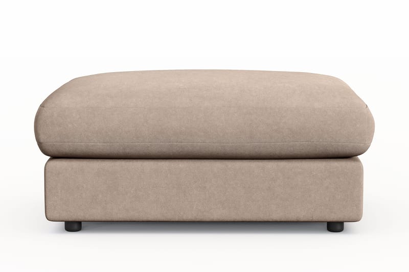 Arken Lyx Rektangulär Fotpall i Tyg - Beige - Products - Möbler - Fåtölj & stolar - Pall & puff - Fotpallar