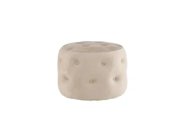 Benjamin Sittpuff - Beige - Products - Möbler - Fåtölj & stolar - Pall & puff - Sittpuff