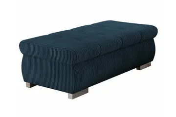 Cerys Fotpall 60 cm - Blå - Products - Möbler - Fåtölj & stolar - Pall & puff - Fotpallar