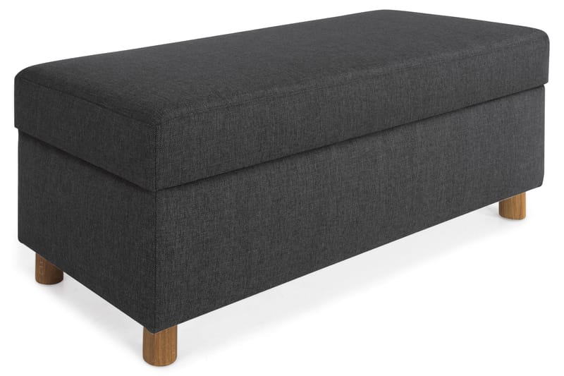 Crazy Fotpall med Förvaring 120x50 - Antracit - Products - Möbler - Fåtölj & stolar - Pall & puff - Fotpallar