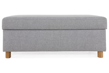 Crazy Fotpall med Förvaring 120x50 - Ljusgrå - Products - Möbler - Fåtölj & stolar - Pall & puff - Fotpallar