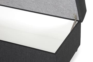 Crazy Fotpall med Förvaring 120x50 - Mörkgrå - Products - Möbler - Fåtölj & stolar - Pall & puff - Fotpallar