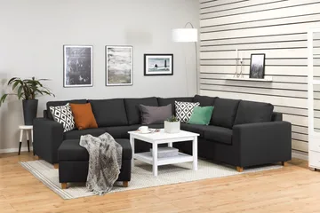 Crazy Fotpall med Förvaring 80x65 - Antracit - Products - Möbler - Fåtölj & stolar - Pall & puff - Fotpallar