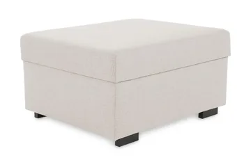 Crazy Fotpall med Förvaring 80x65 - Beige - Products - Möbler - Fåtölj & stolar - Pall & puff - Fotpallar
