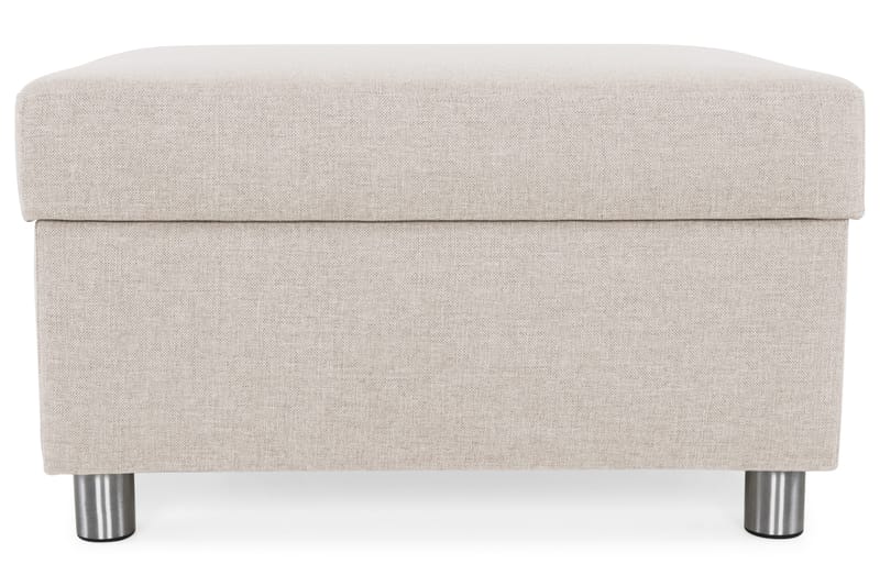 Crazy Fotpall med Förvaring 80x65 - Beige - Products - Möbler - Fåtölj & stolar - Pall & puff - Fotpallar