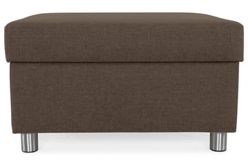 Crazy Fotpall med Förvaring 80x65 - Brun - Products - Möbler - Fåtölj & stolar - Pall & puff - Fotpallar