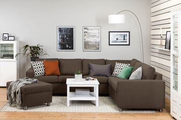 Crazy Fotpall med Förvaring 80x65 - Brun - Products - Möbler - Fåtölj & stolar - Pall & puff - Fotpallar