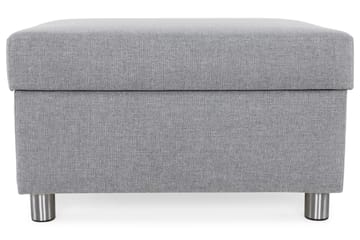 Crazy Fotpall med Förvaring 80x65 - Ljusgrå - Products - Möbler - Fåtölj & stolar - Pall & puff - Fotpallar