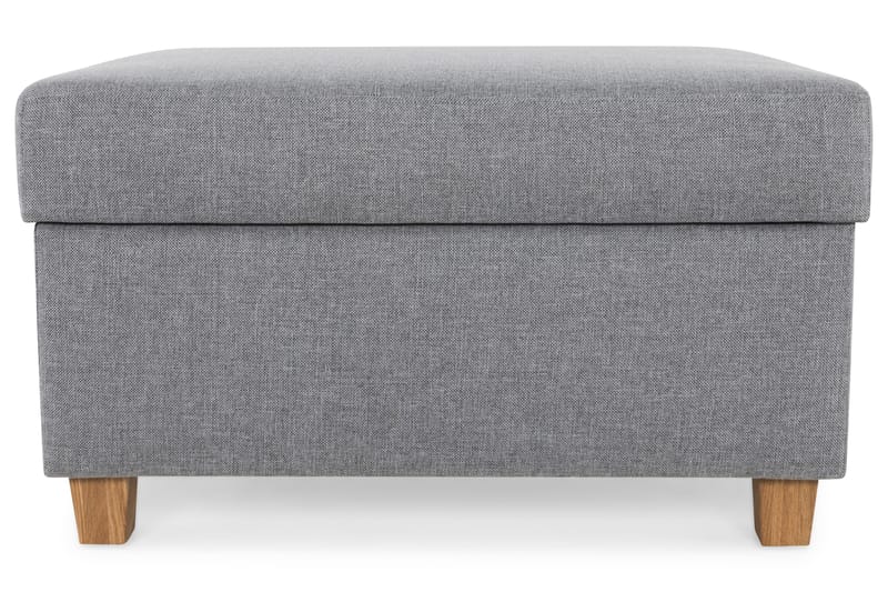 Crazy Fotpall med Förvaring 80x65 - Ljusgrå - Products - Möbler - Fåtölj & stolar - Pall & puff - Fotpallar