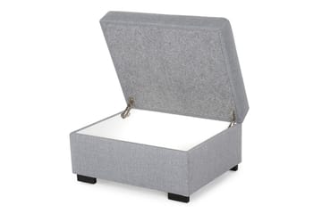 Crazy Fotpall med Förvaring 80x65 - Ljusgrå - Products - Möbler - Fåtölj & stolar - Pall & puff - Fotpallar