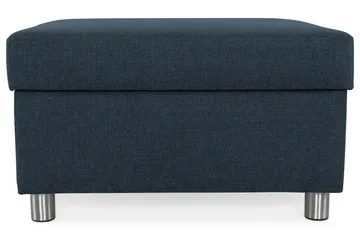Crazy Fotpall med Förvaring 80x65 - Mörkblå - Products - Möbler - Fåtölj & stolar - Pall & puff - Fotpallar