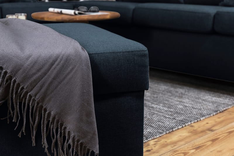 Crazy Fotpall med Förvaring 80x65 - Mörkblå - Products - Möbler - Fåtölj & stolar - Pall & puff - Fotpallar