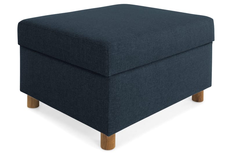 Crazy Fotpall med Förvaring 80x65, Mörkblå