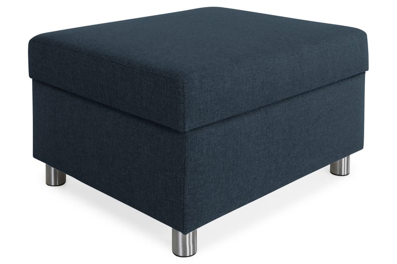 Crazy Fotpall med Förvaring 80x65 - Mörkblå - Products - Möbler - Fåtölj & stolar - Pall & puff - Fotpallar