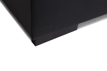 Crazy Fotpall med Förvaring 80x65 - Svart Konstläder - Products - Möbler - Fåtölj & stolar - Pall & puff - Fotpallar