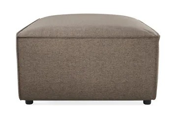 Cubo 1-sits  Rektangulär Fotpallsmodul i Tyg 120 cm bred - Grå - Products - Möbler - Fåtölj & stolar - Pall & puff - Fotpallar