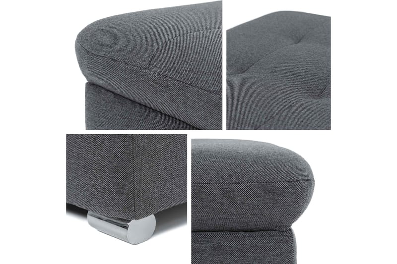 Dynir Fotpall 70 cm - Grå - Products - Möbler - Fåtölj & stolar - Pall & puff - Fotpallar