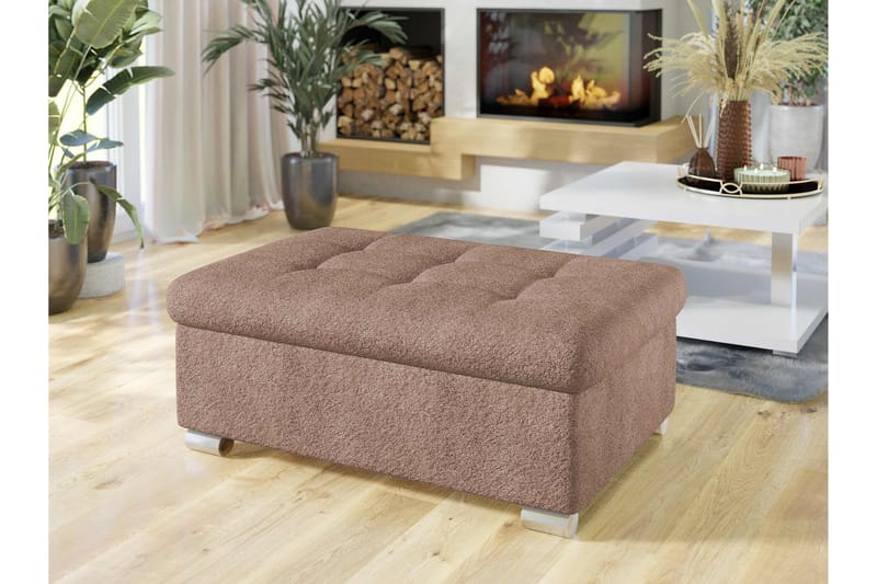 Dynir Fotpall 70 cm - Rosa - Products - Möbler - Fåtölj & stolar - Pall & puff - Fotpallar