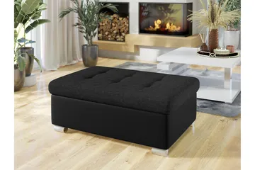 Dynir Fotpall 70 cm - Svart - Products - Möbler - Fåtölj & stolar - Pall & puff - Fotpallar