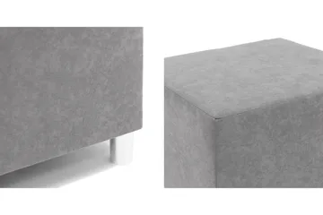 Eifion Fotpall 65 cm - Svart - Products - Möbler - Fåtölj & stolar - Pall & puff - Fotpallar