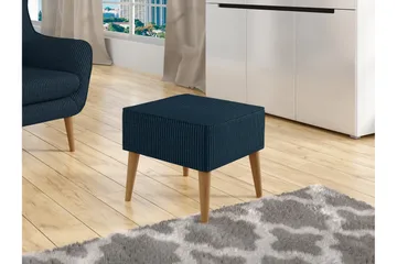 Gabi Fotpall 45 cm - Blå - Products - Möbler - Fåtölj & stolar - Pall & puff - Fotpallar