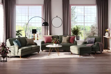 Howard Lyx Fotpall - Products - Möbler - Fåtölj & stolar - Pall & puff - Fotpallar