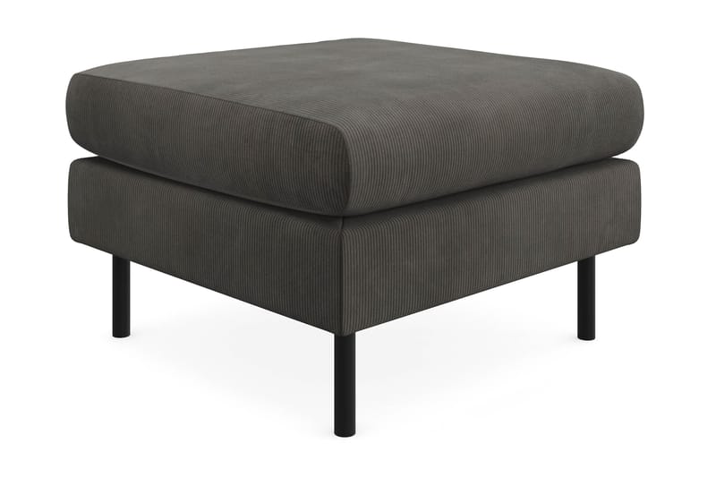 Menard Compact Fotpall 68 cm - Mörkgrå - Products - Möbler - Fåtölj & stolar - Pall & puff - Fotpallar
