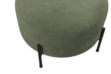 Menard Compact Sittpuff Rund 60 cm - Grön - Products - Möbler - Fåtölj & stolar - Pall & puff - Sittpuff